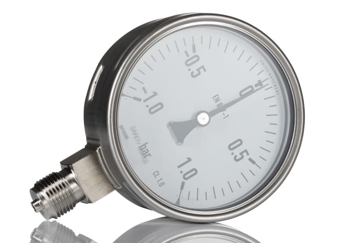 Vacuum/pressure gauge,-1/0/+1 bar
