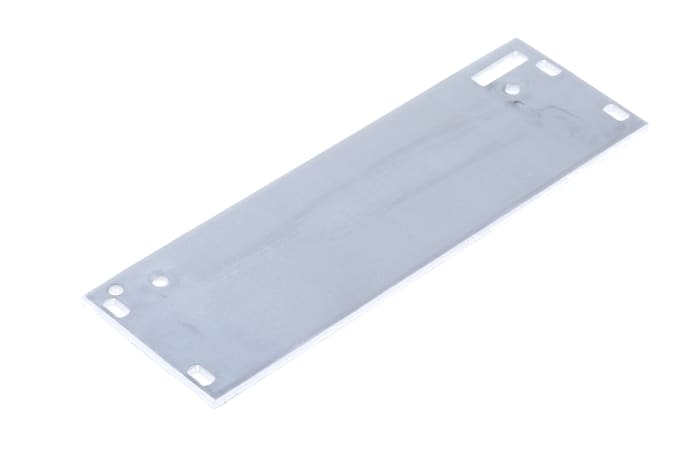 nVent SCHROFF Grey Aluminium, 3 U, 8 HP 40.3mm