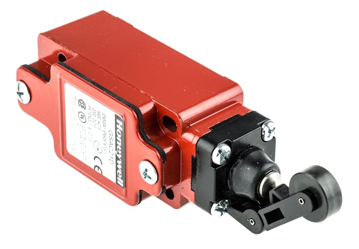 Honeywell GSS Series Roller Lever Limit Switch, 2NO/2NC, IP67, DPDT, Metal Housing, 240V ac Max, 3A Max