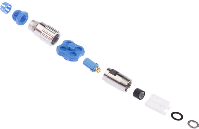 TE Connectivity Circular Connector, 4 Contacts, Cable Mount, Subminiature Connector, Socket, Female, IP65, TRIAD 01