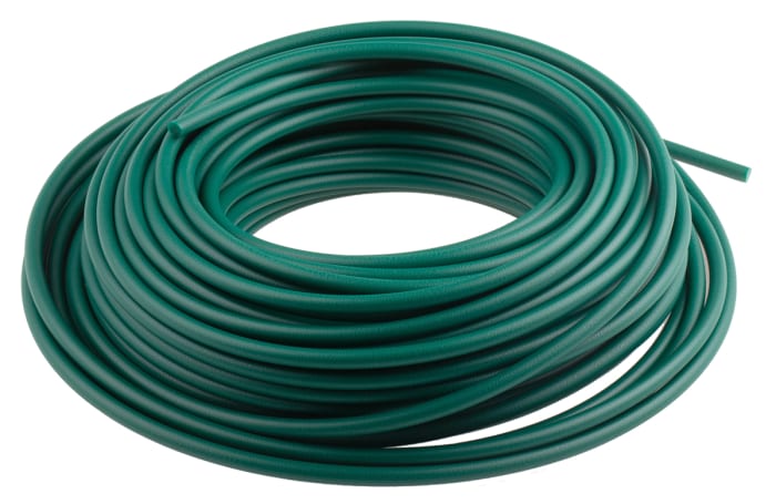 RS PRO 30m 6mm diameter Green Round Polyurethane Belt for use with 57mm minimum pulley diameter