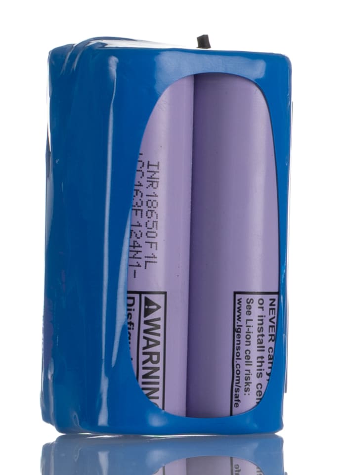 RS PRO | RS PRO 7.2 V Lithium-ion Rechargeable Battery Pack, 7 Ah ...