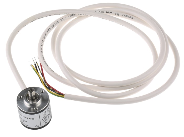 Hengstler RI32 Series Incremental Incremental Encoder, 1024 ppr, Push Pull Signal, Solid Type, 6mm Shaft