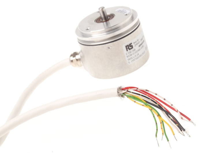 Hengstler RI58-O Series Incremental Incremental Encoder, 1024 ppr, Push Pull Signal, Solid Type, 6mm Shaft