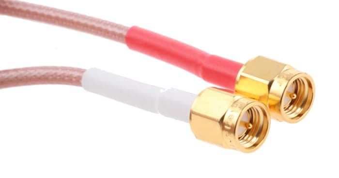 Times Microwave Male SMA to Male SMA, 1m, RG316 Coaxial, Terminated50 Ω
