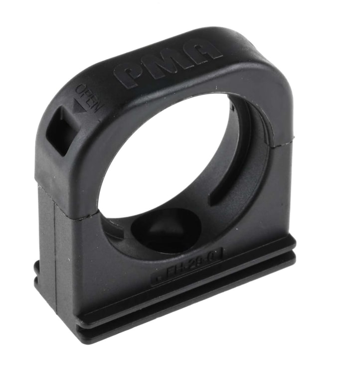 PMA, Cable Clip, Nylon 66, Black