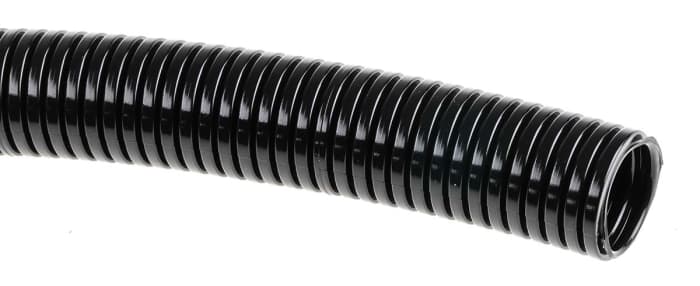 PMA Flexible Conduit, 20mm Nominal Diameter, Plastic, Black
