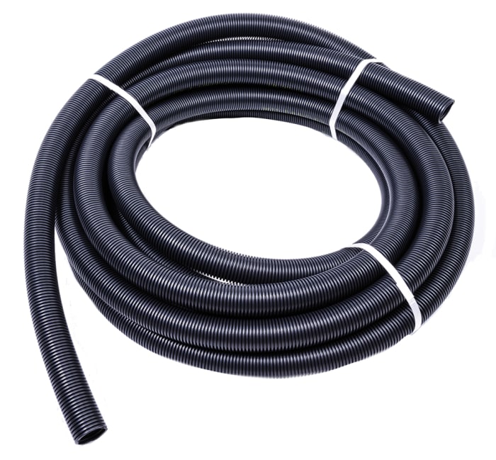PMA Flexible Conduit, 32mm Nominal Diameter, Plastic, Black