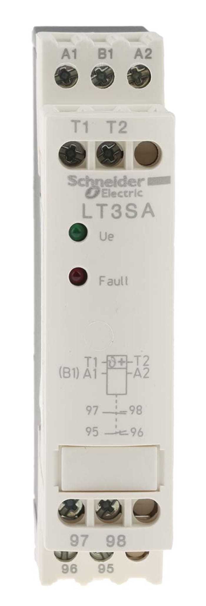 Schneider Electric LT3S Overload Relay 1NO + 1NC, 100 VA, 24 → 48 Vdc, TeSys
