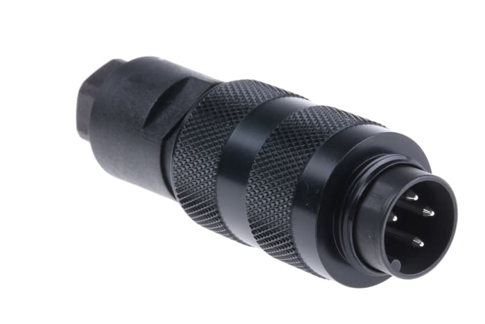 binder Circular Connector, 4 Contacts, Cable Mount, M16 Connector, Socket, Male, IP67, 723 Series