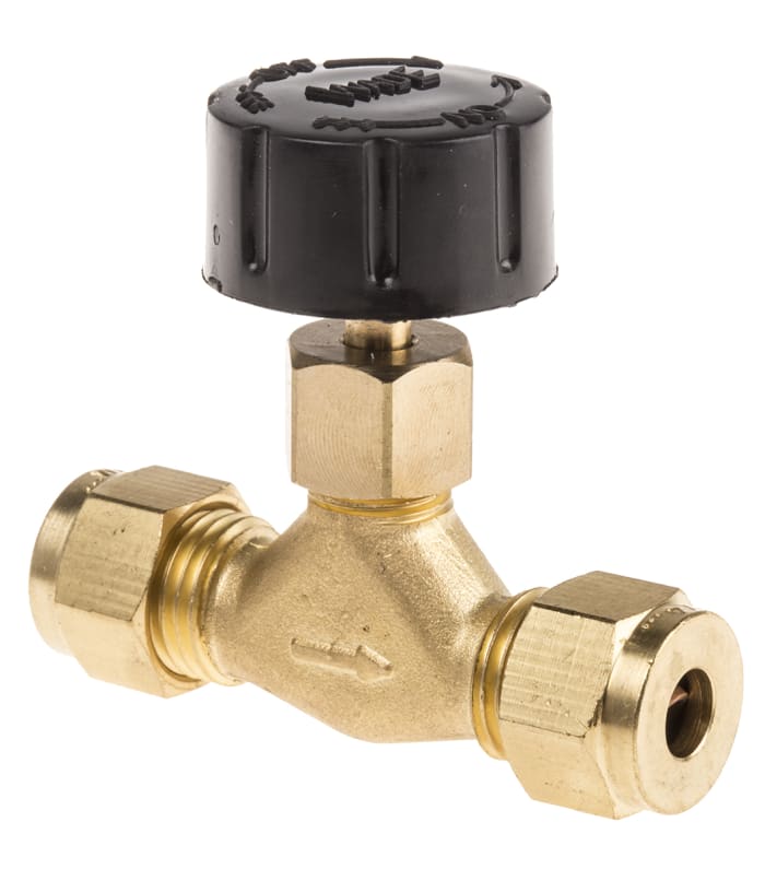 Wade Brass Needle Valve 1/4 in