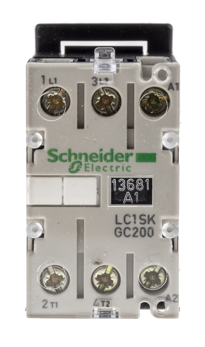 Schneider Electric TeSys SK LC1S Contactor, 230 V ac Coil, 2-Pole, 5 A, 2.2 kW, 2NO, 690 V ac