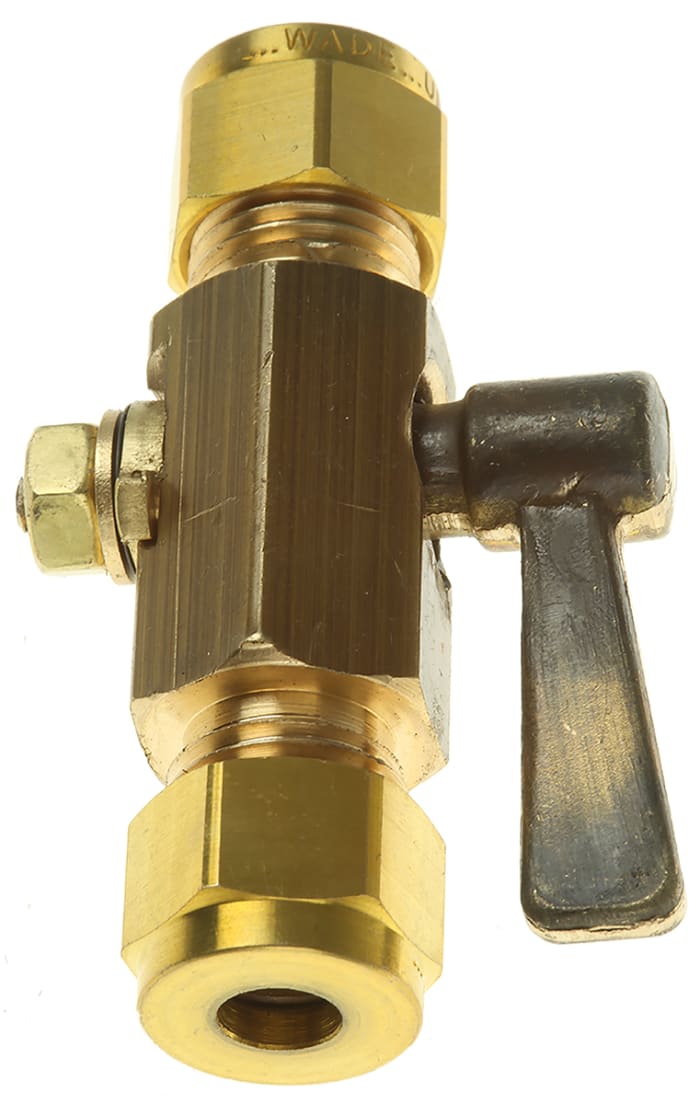 Wade Brass Needle Valve 1/4 in