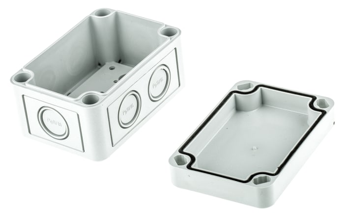 Boîte de jonction en Polycarbonate 94 x 65 x 57mm 6 voies, IP66