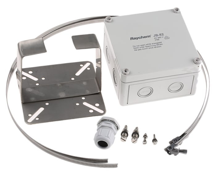 nVent RAYCHEM Trace Heating Junction Box 75mm x 130mm x 130mm, -35 → +115 °C