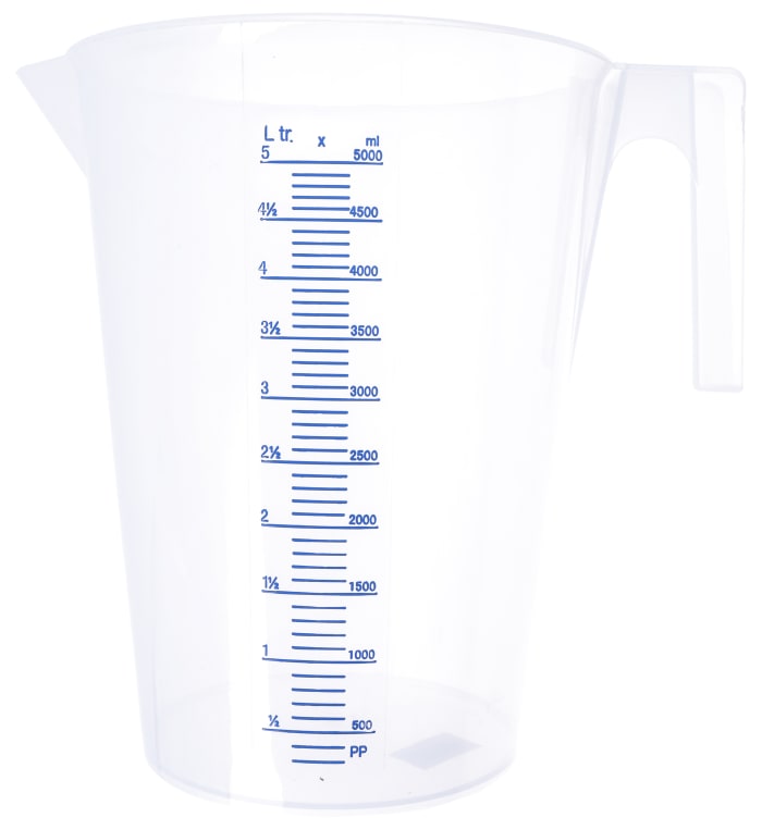 RS PRO PP 5L Beaker