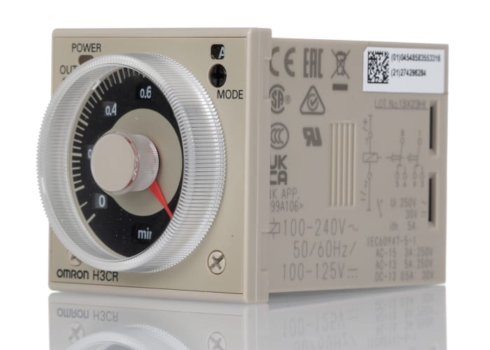 H3CR-A8 AC100-240/DC100-125 Omron | Omron H3CR Series Plug H3CR-A8 AC100-240/DC100-125 Omron | Omron H3CR Series Plug