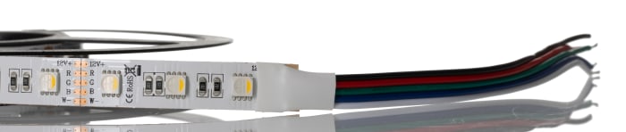 RS PRO | RS PRO 12 V dc Blue, Green, Red, White LED Strip, 4000k Colour ...