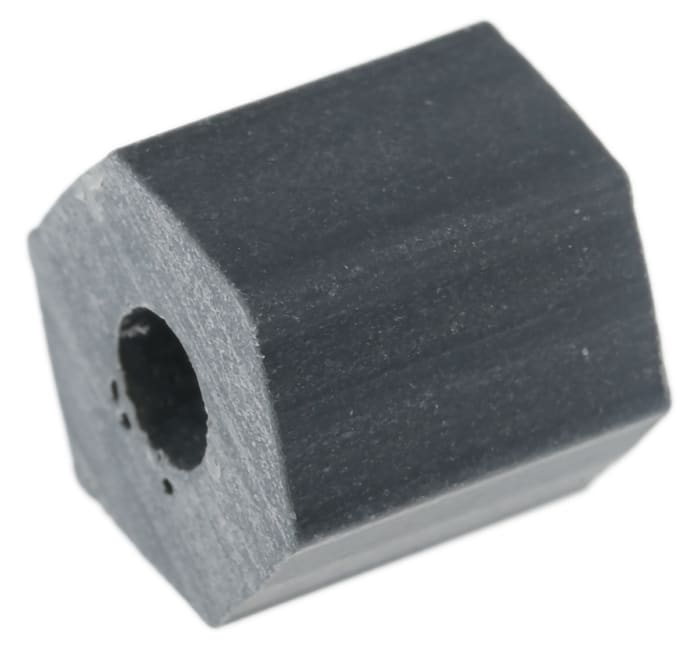 HS 8 3, 9,5mm CPVC Altıgen Yükseltici Ara Parça 9,5mm Genişlik, Delik Çapı: 3,6mm, M4, No.8 Vidalı