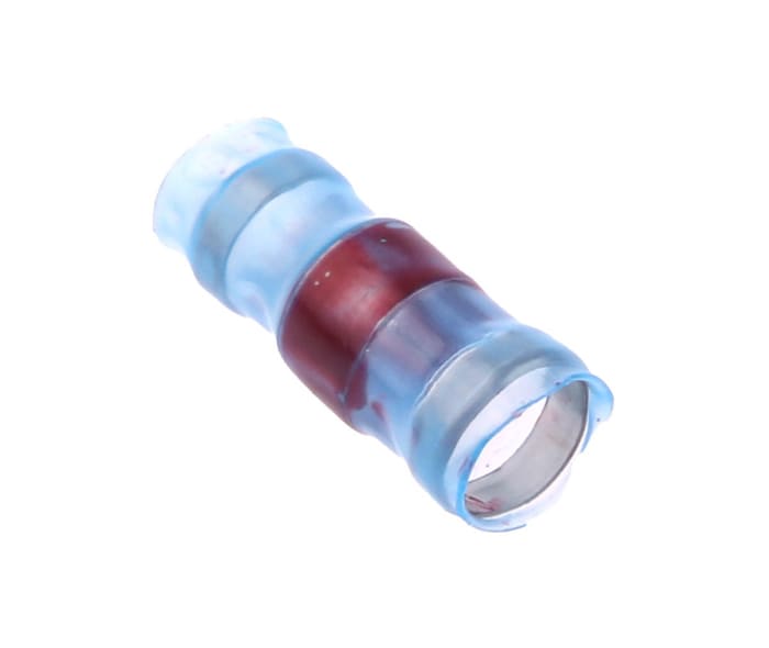 Manchon de soudage TE Connectivity, longueur: 17.25mm Bleu,diamètre de câble: 2.5 → 5mm