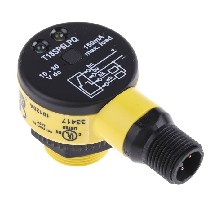 T18SP6LPQ Banner Fotocélula de cuerpo cilíndrico Banner, Sistema