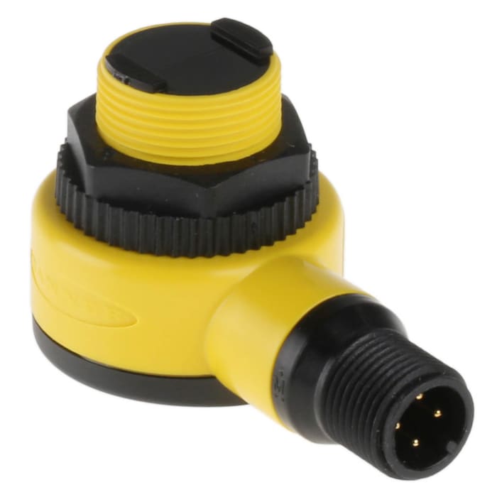 T18SP6FF100Q Banner Banner Diffuse Photoelectric Sensor with Barrel Sensor, 100 mm Detection