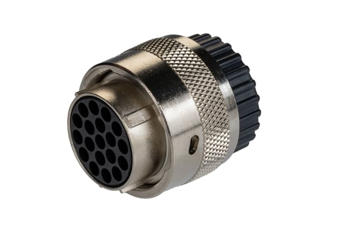 Connecteur circulaire ITT Cannon série Trident Neptune Metal, Standard, 19 contacts, Montage sur câble, raccordement A