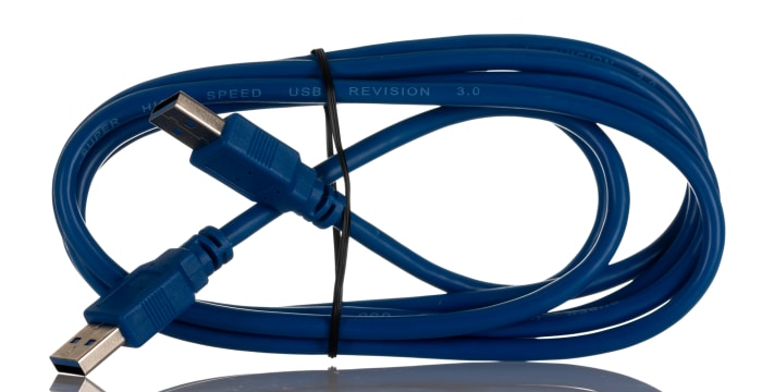 RS PRO USB 3.0, Male USB A to Male USB A, 5m