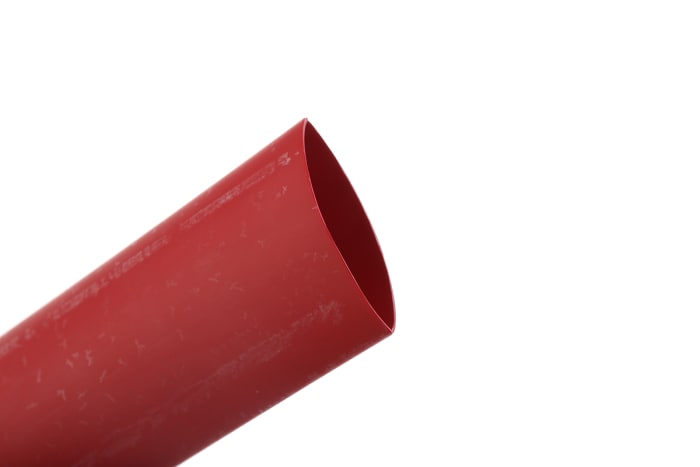 Gaine thermorétractable RS PRO, Diam. 19.1mm, Long. 1.2m, Rétreint 2:1, Rouge