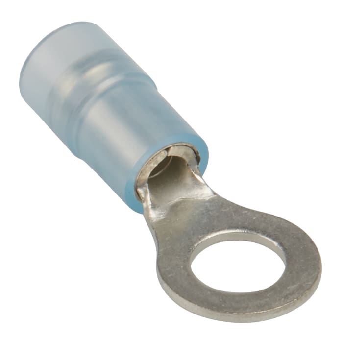Cosses à œillet RS PRO, Isolée, Bleu, 2.5mm², M5, 9.5mm