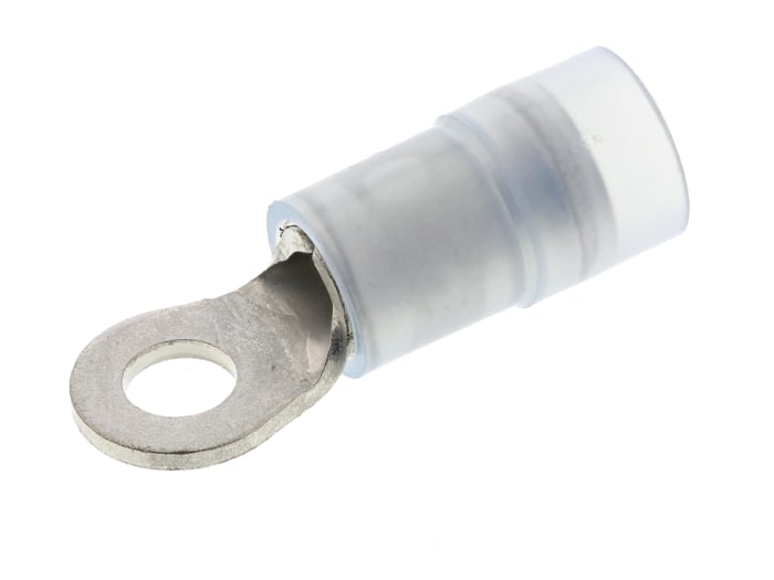 RS PRO, E245391 Insulated Ring Terminal, M3.5 Stud Size 12 AWG 10 AWG Wire Size, Yellow
