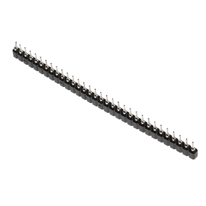 Winslow Straight Through Hole Mount Socket Strip, 32-Contact, 1-Row, 2.54mm Pitch, Solder Termination