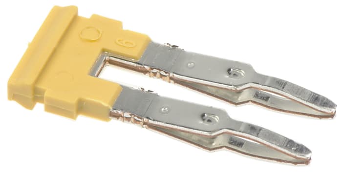 Weidmuller ZQV Series Jumper Bar for Use with Terminal Block