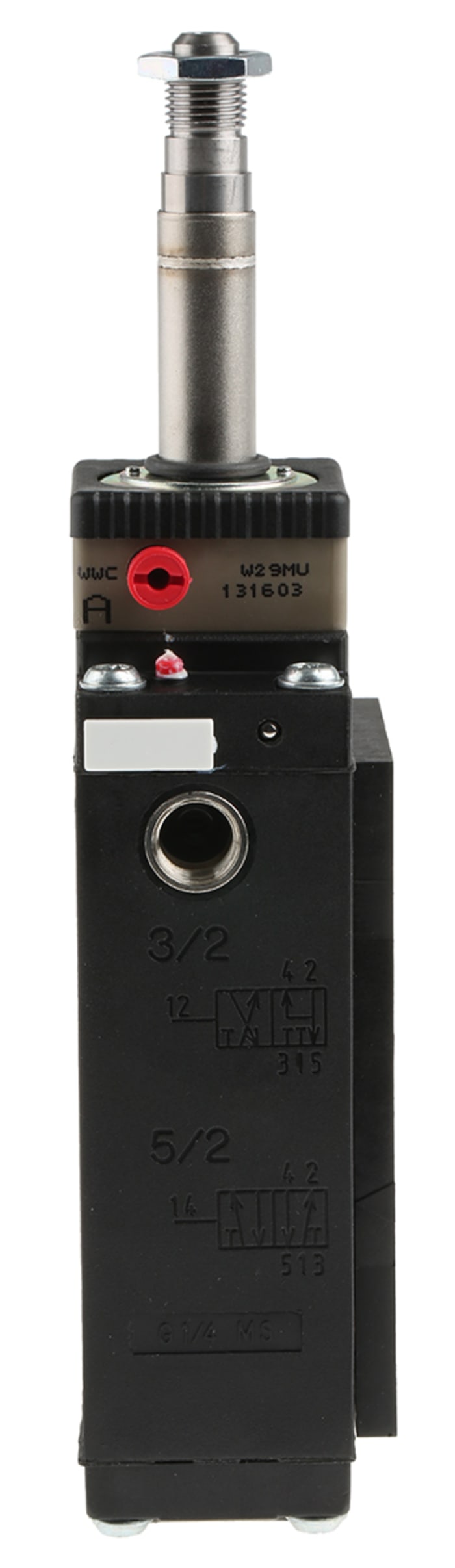 Burkert Pneumatic Solenoid Valve - Pilot/Spring G 1/4 133 Series 24V ac/dc
