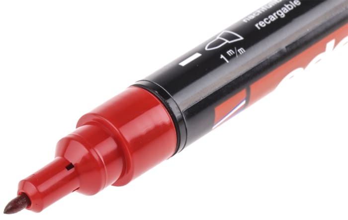 370-002 Edding | Edding 370-002 Kırmızı Marker Kalem, Ekstra İnce Uçlu ...