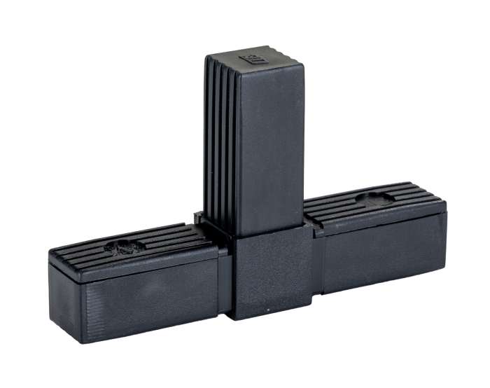 RS PRO Steel Core 3-Way Connector, TEE Square Tube Connector, Strut Profile 25 mm