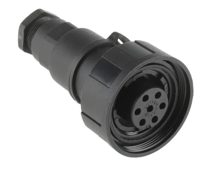 Bulgin Circular Connector, 7 Contacts, Cable Mount, Socket, Female, IP68, Standard Buccaneer Series