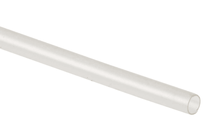 Gaine thermorétractable TE Connectivity, Diam. 1.6mm, Long. 1.2m, Rétreint 2:1, Clair