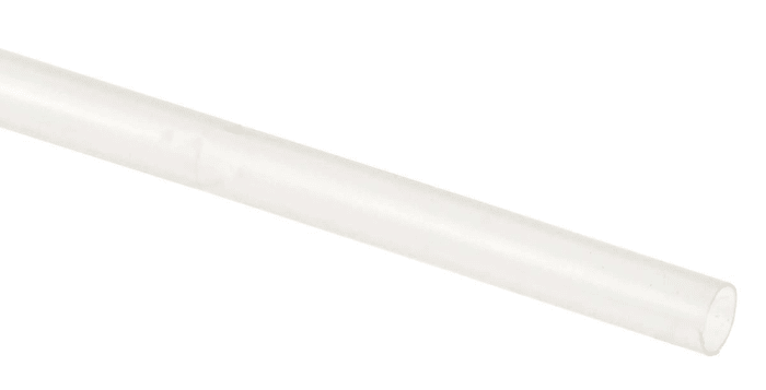 Gaine thermorétractable TE Connectivity, Diam. 2.4mm, Long. 1.2m, Rétreint 2:1, Clair