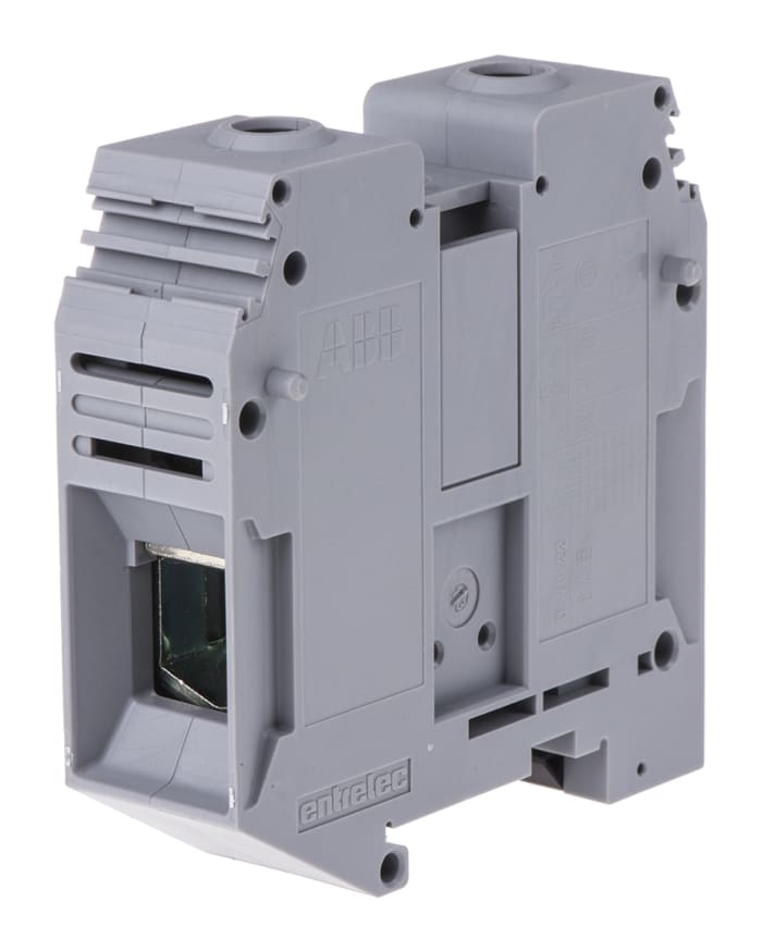 Entrelec 1SNA400305R1000 SNA Series Grey, 70mm², Single-Level, Screw Termination