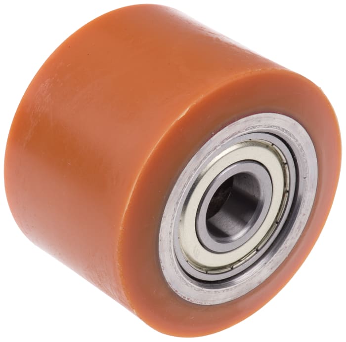 LAG Orange Polyurethane Abrasion Resistant, High Load Capacity, Laceration Resistant, Non-Marking Trolley Wheel, 600kg