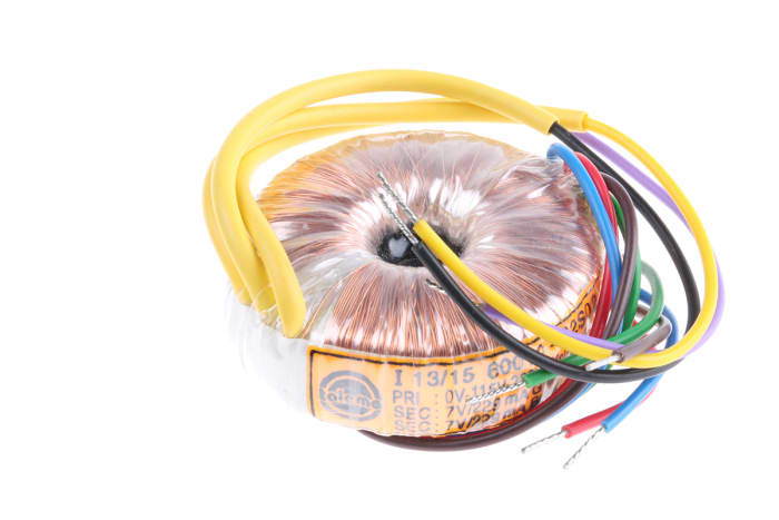 Nuvotem Talema 115 V ac, 230 V ac, 2 x 7V ac Toroidal Transformer, 3.2VA 2 Output