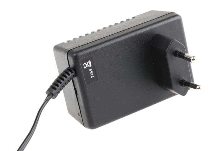 Mascot 14.5W Plug-In AC/DC Adapter 12V dc Output, 1.1A Output