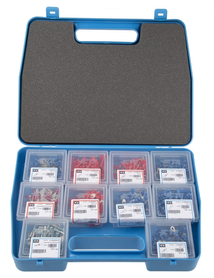 Cosses et raccords Plasti-Grip TE Connectivity, Embouts de câbles avec Clip, connexion, fourchette, cosse cylindrique