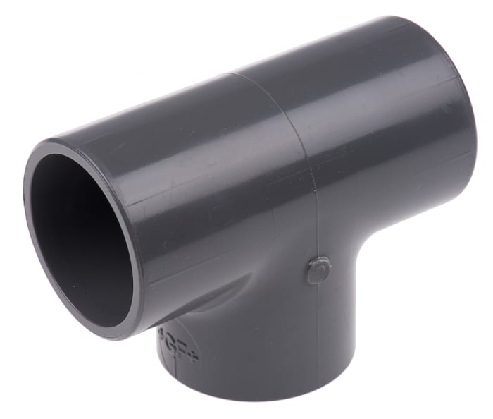 721200107 Georg Fischer, Georg Fischer 90° Equal Tee PVC Pipe Fitting,  25mm, 279-0727