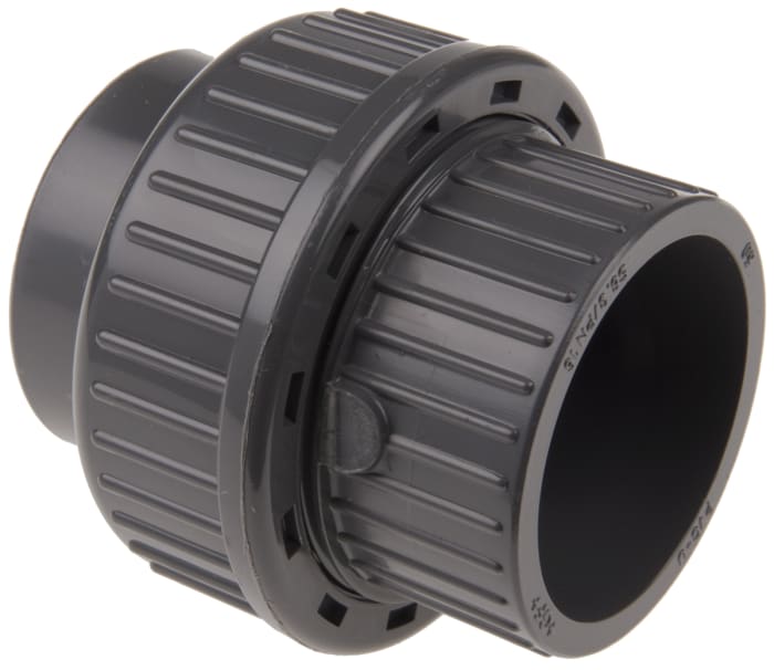 721510110 Fischer Fischer Straight Union PVC Pipe Fitting