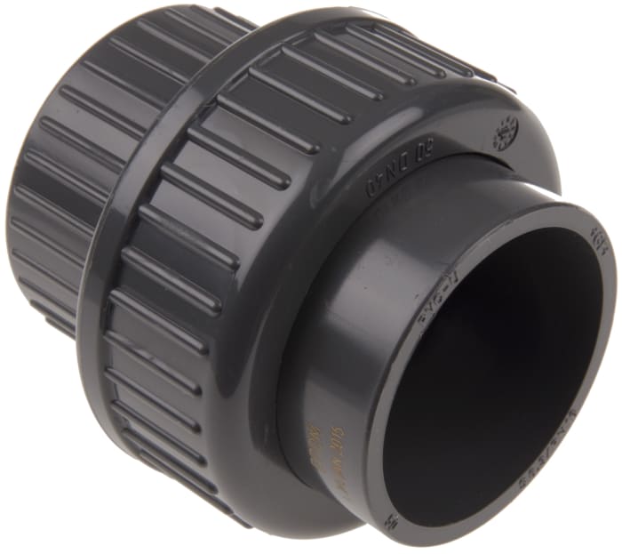 721510110 Fischer Fischer Straight Union PVC Pipe Fitting