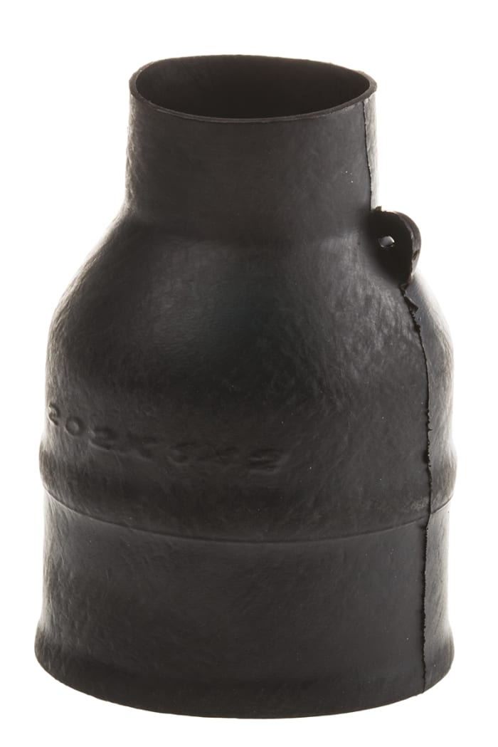 TE Connectivity Straight 202K1 Black, LFH Polyolefin, 31 mm