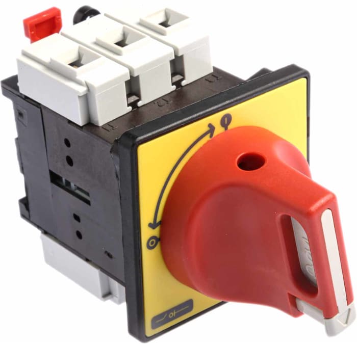 Schneider Electric 3P Pole Panel Mount Isolator Switch - 63A Maximum Current, 30kW Power Rating