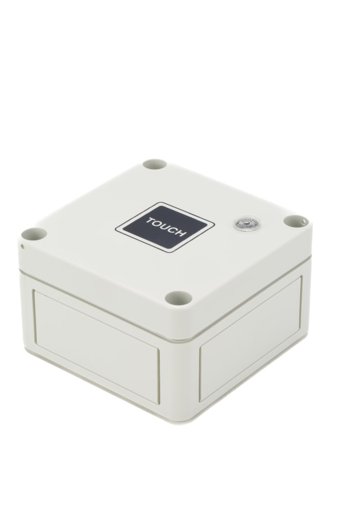 CP Electronics White Timer Light Switch, 2 Way, 1 Gang, Green-i